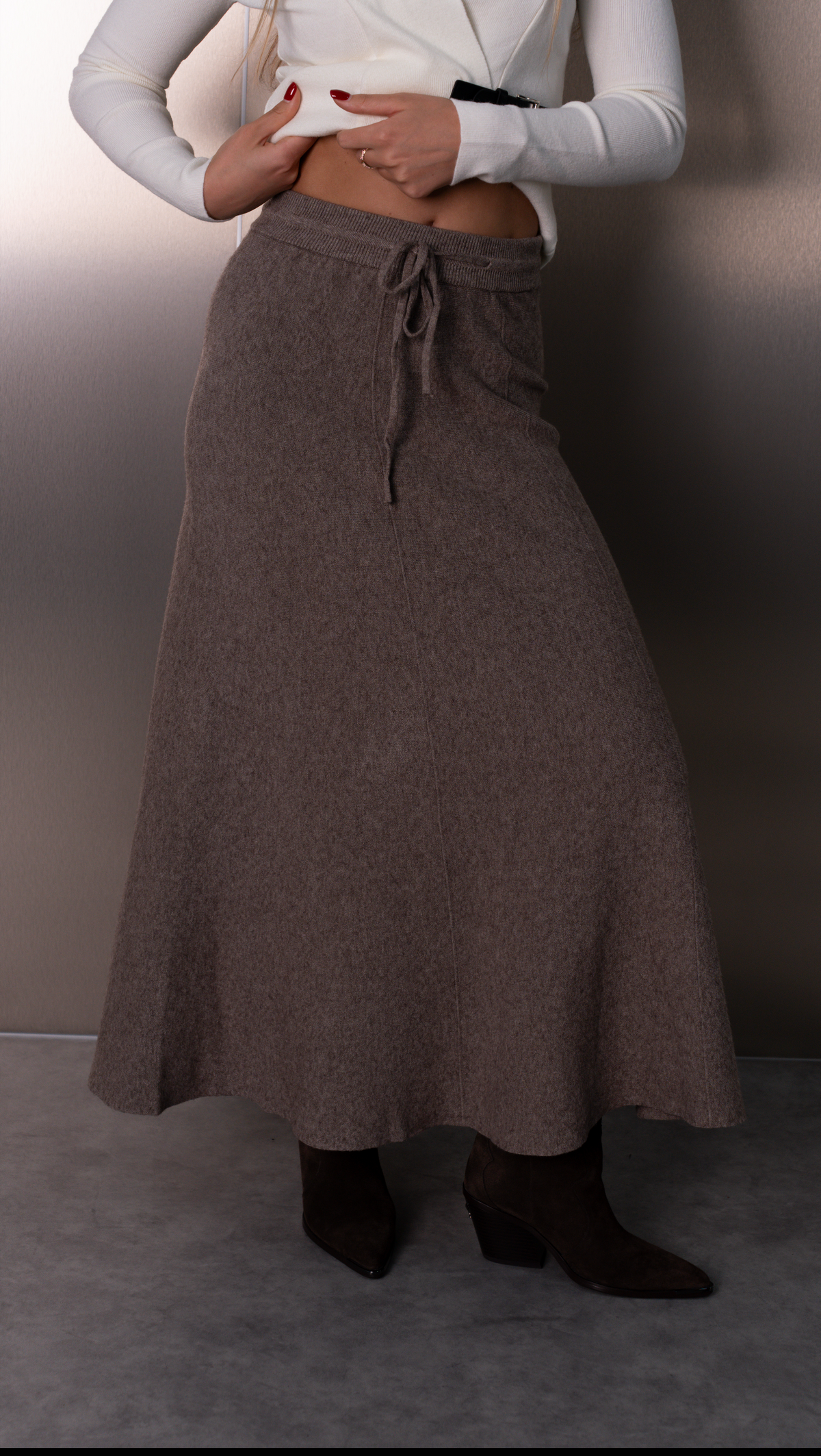 FUSTA TRICOT LONG 3853