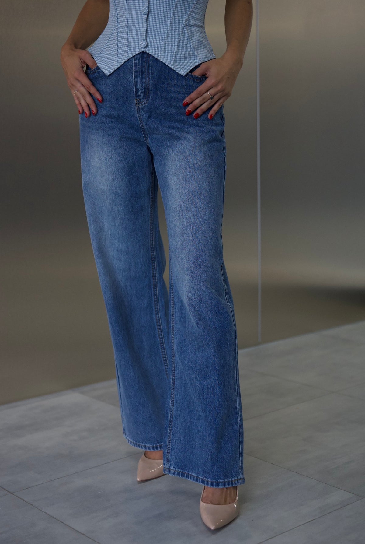Pantaloni denim (6386)