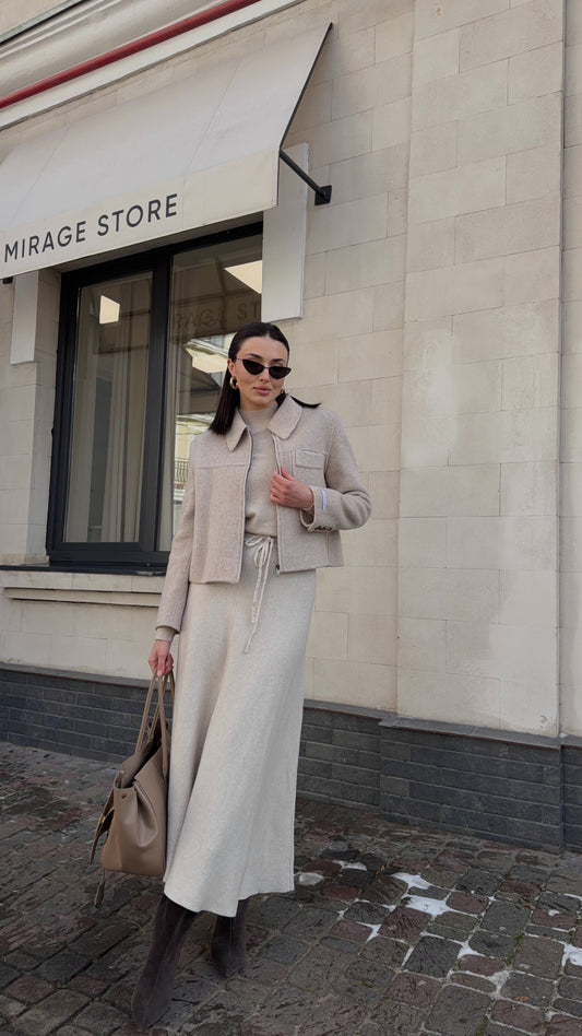 FUSTA TRICOT LONG 3853