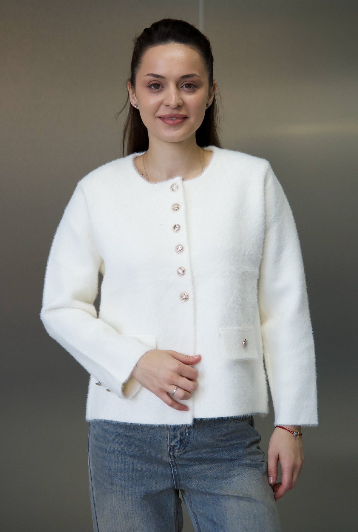 Cardigan pufos one size (6203)