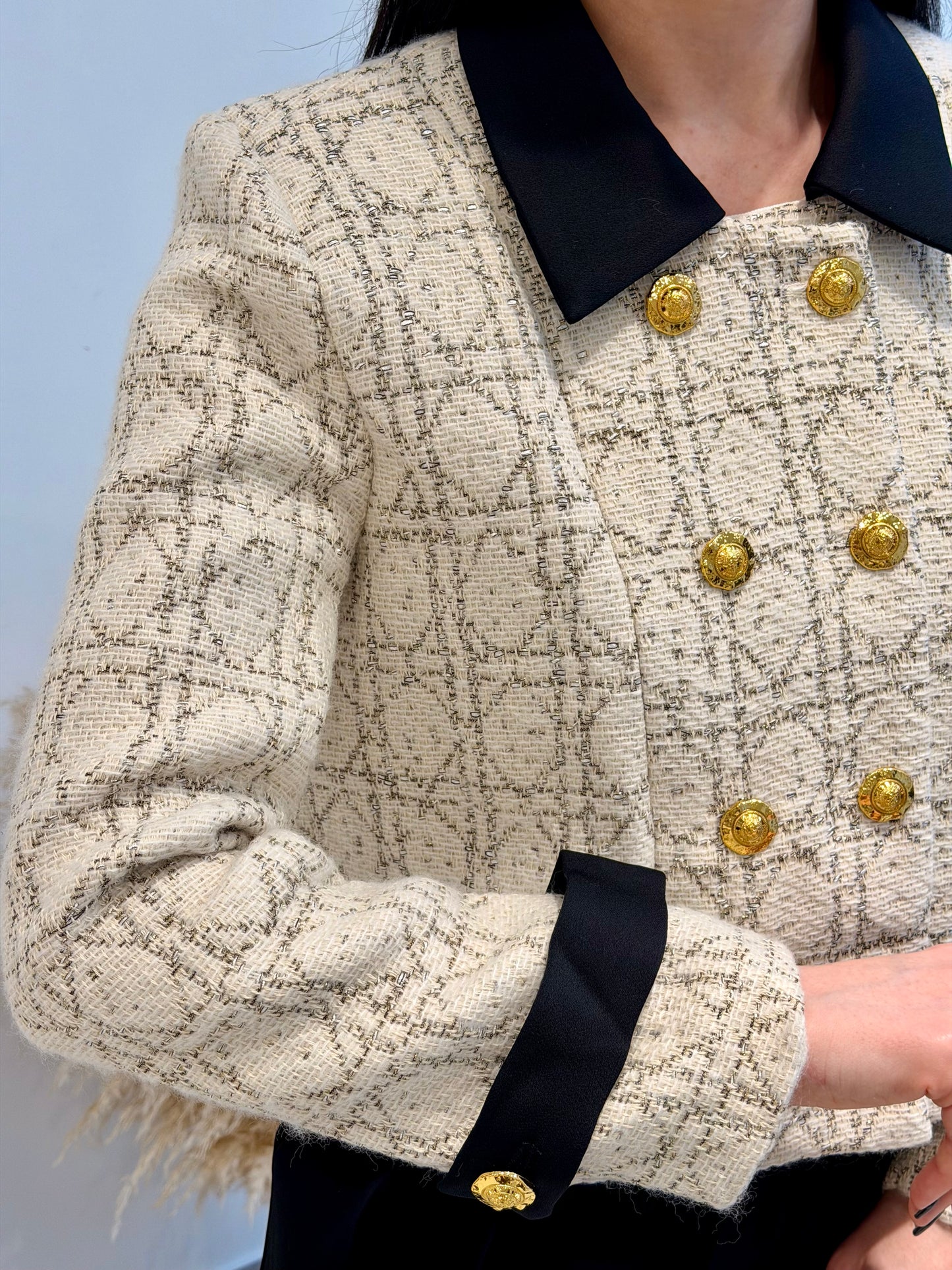 SACOU TWEED 3631 BEJ SIZE