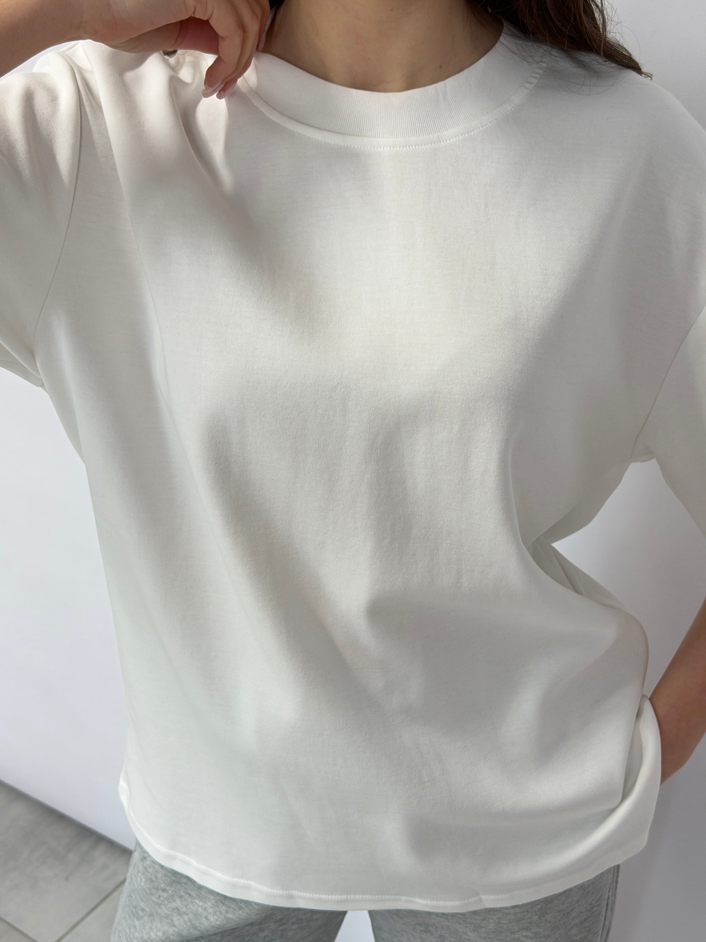 TRICOU BAZA 6701-1 ALB ONE SIZE