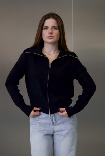 Cardigan tricotat one size (2201)