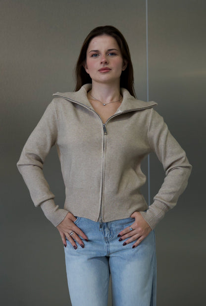 Cardigan tricotat one size (2201)