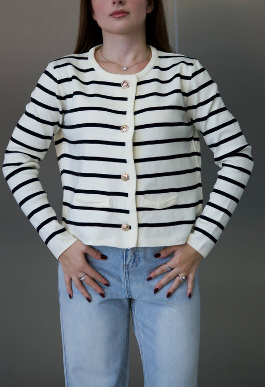Cardigan tricotat one size (0878)