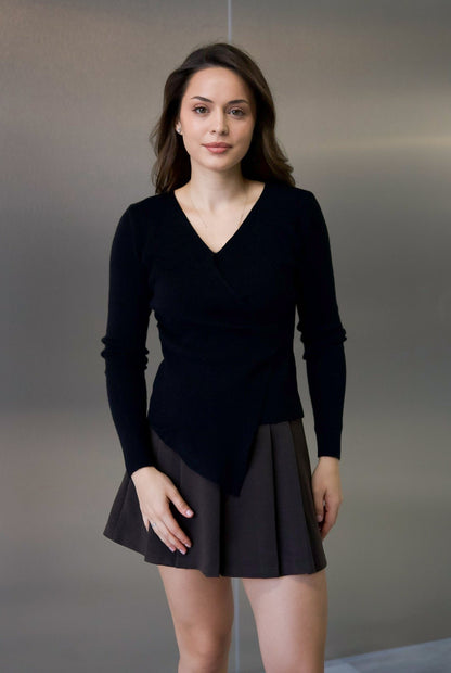 Bluză tricotată 6015 (one size)