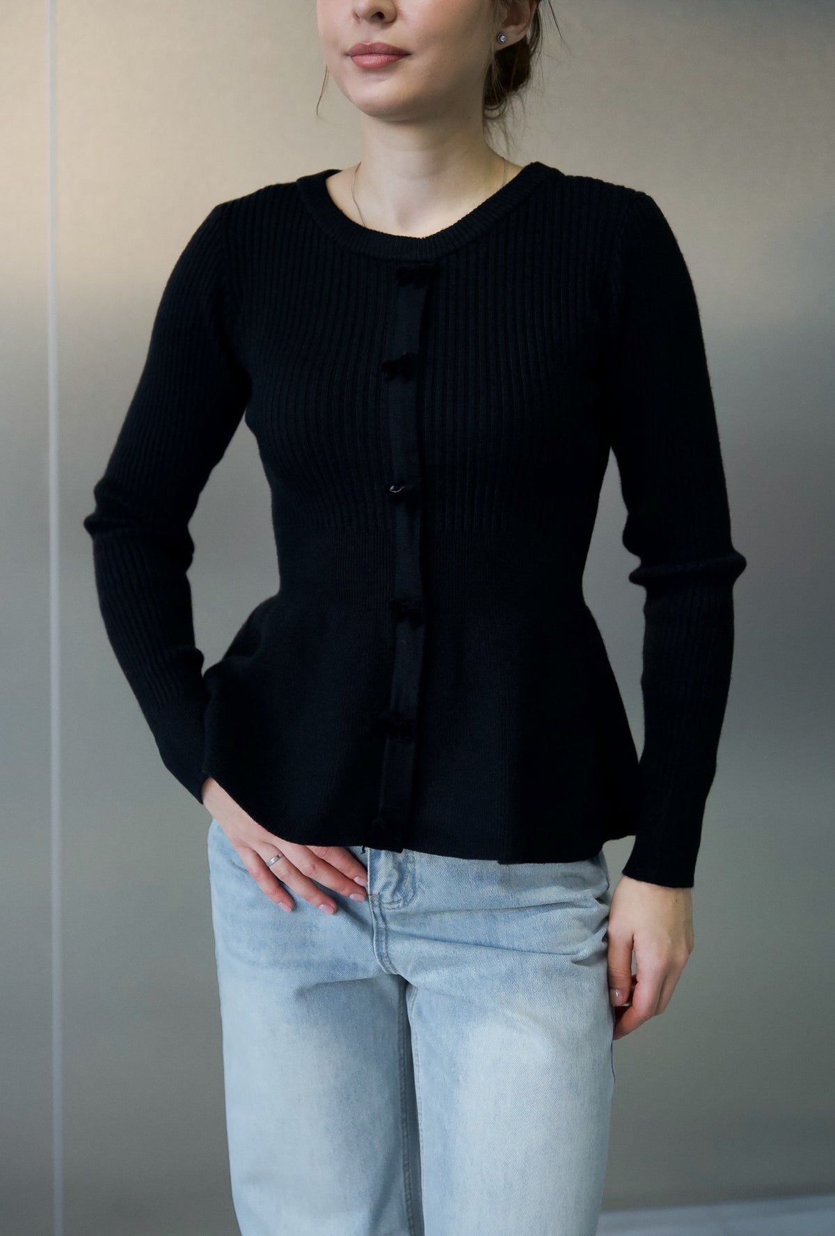 Bluza tricotată one size (2211)