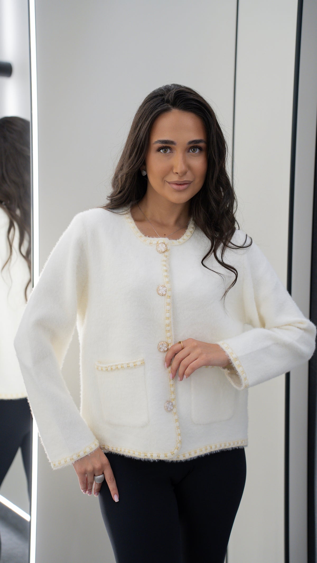 Cardigan one size (6136)