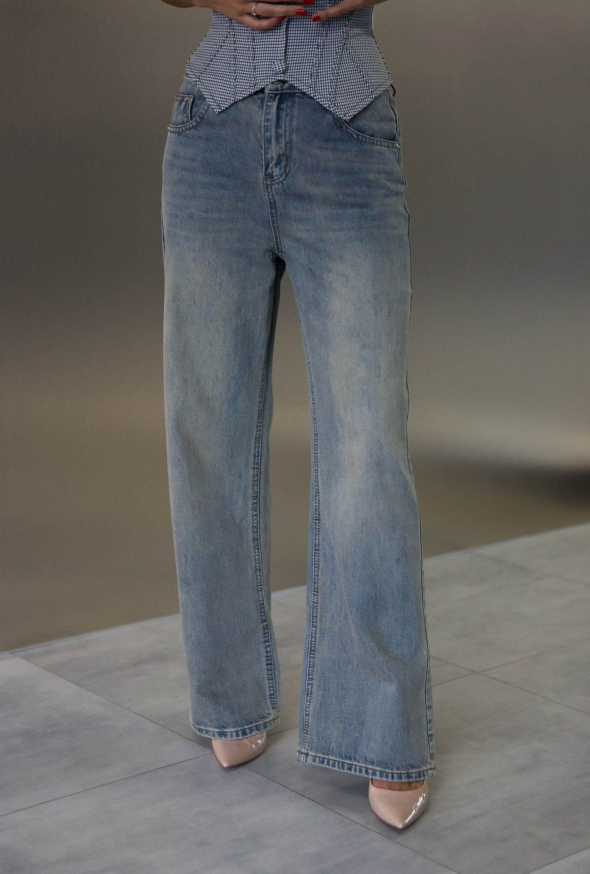 Pantaloni denim (6386)