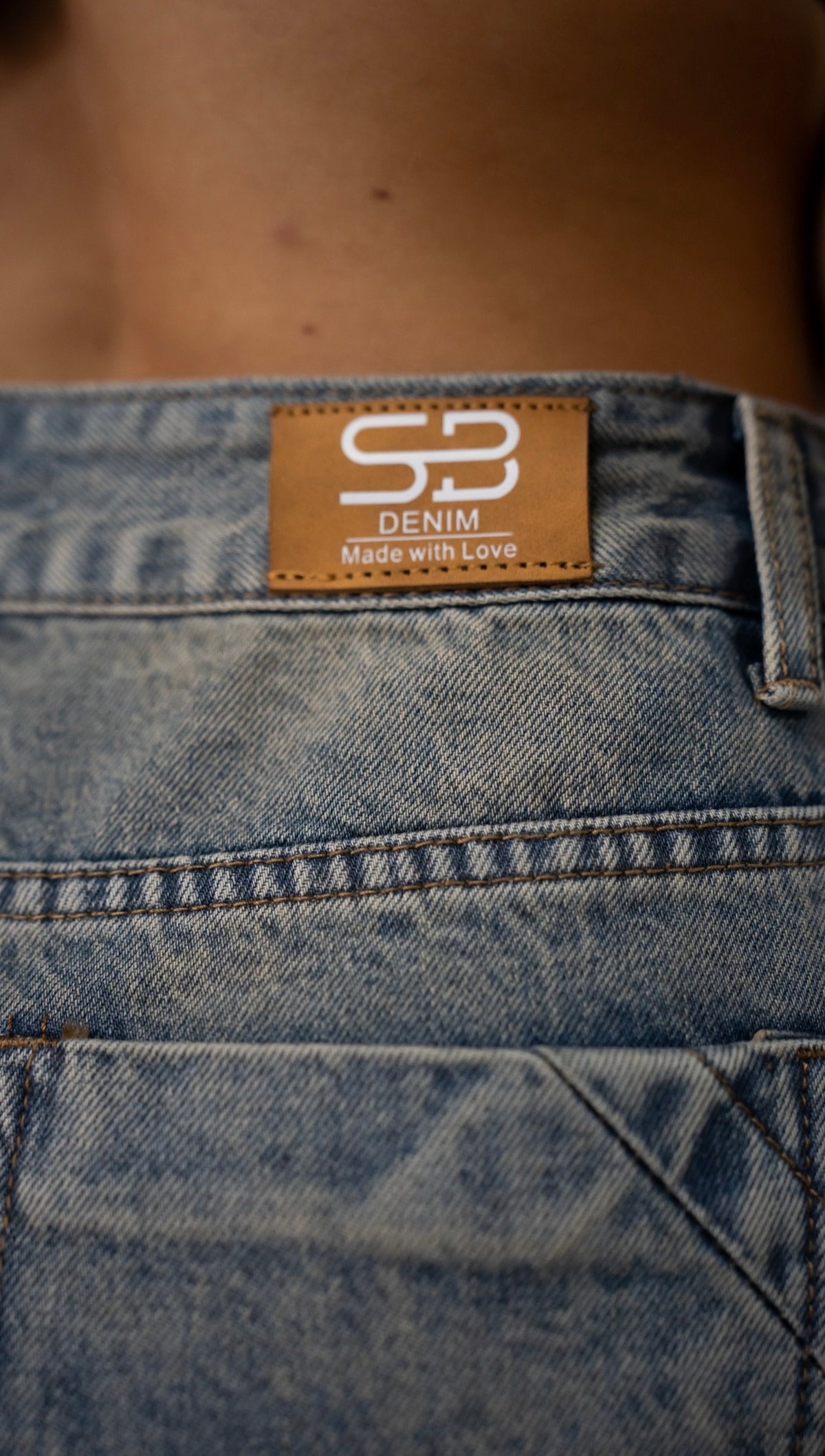 Pantaloni denim (6386)