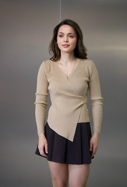 Bluză tricotată 6015 (one size)