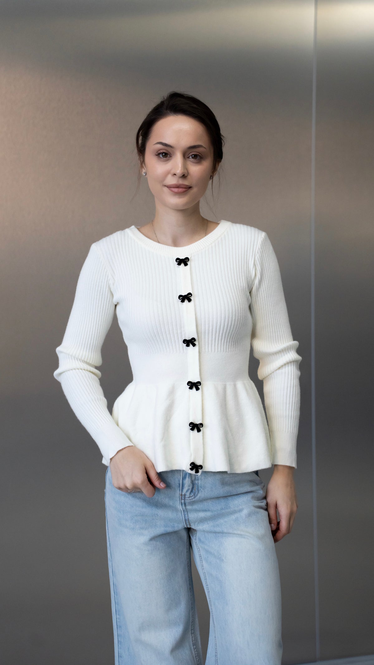 Bluza tricotată one size (2211)