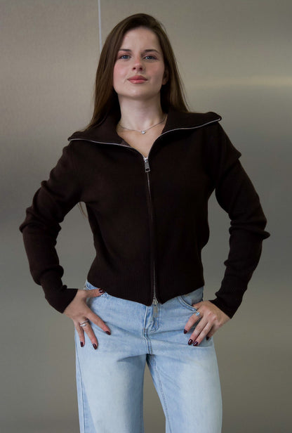 Cardigan tricotat one size (2201)