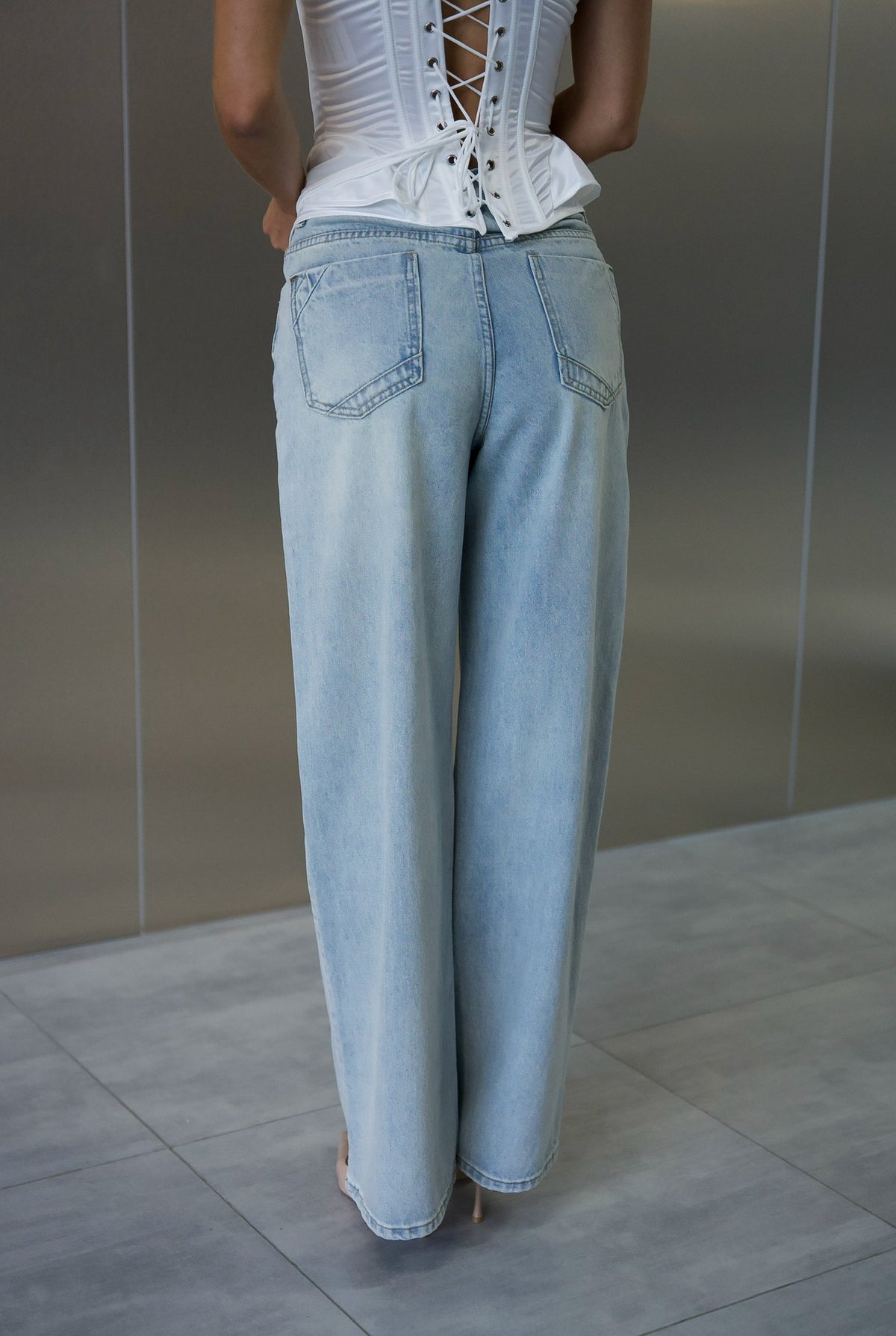 Pantaloni denim (6386)