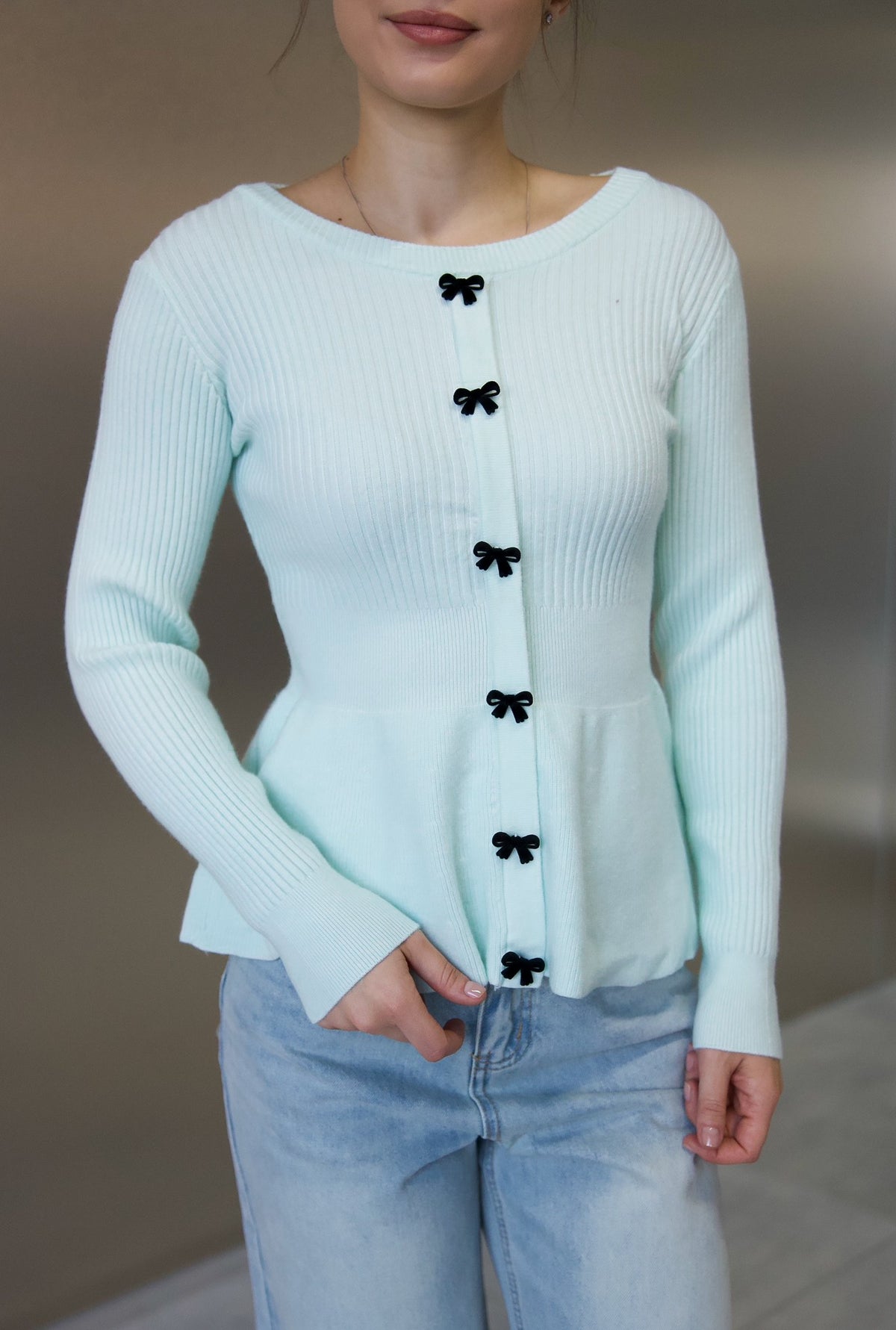 Bluza tricotată one size (2211)
