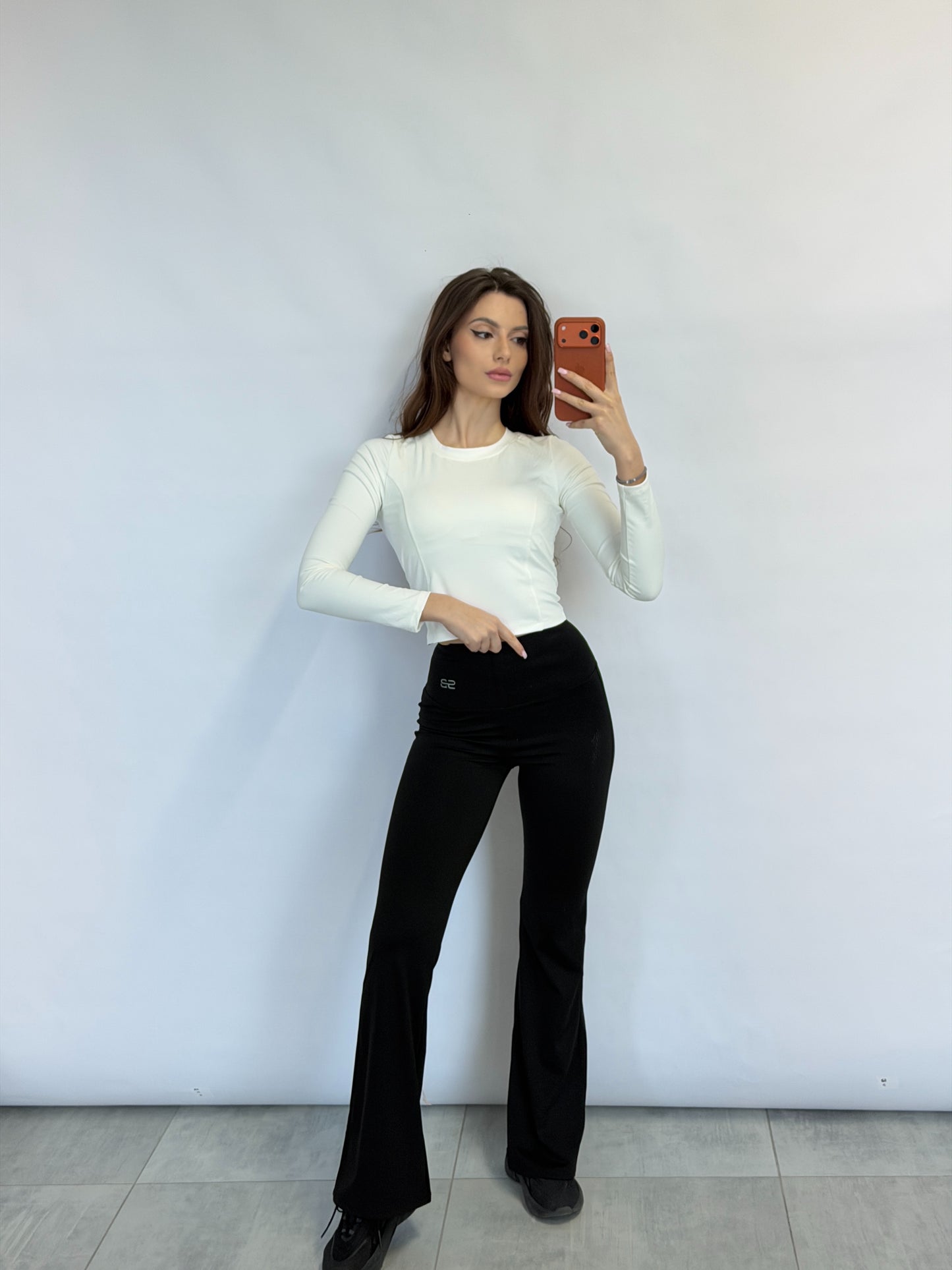 LEGGINGS 25009 NEGRU