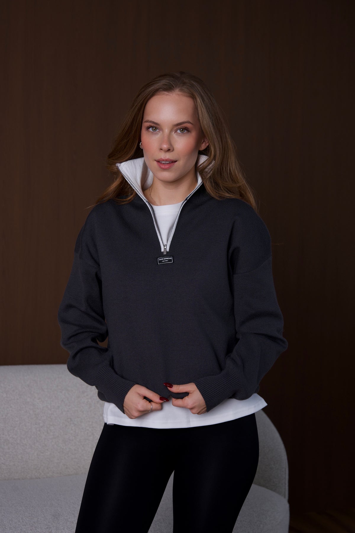 Pulover tricotat one size (90466)