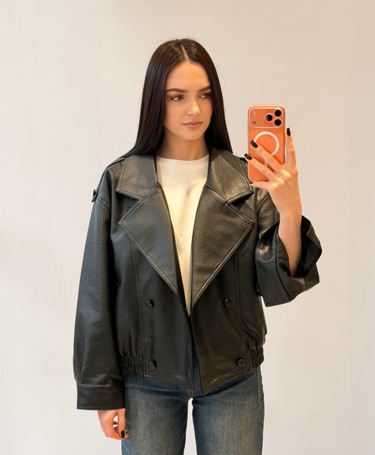 GEACA ECOPIELE 5559 NEGRU ONE SIZE