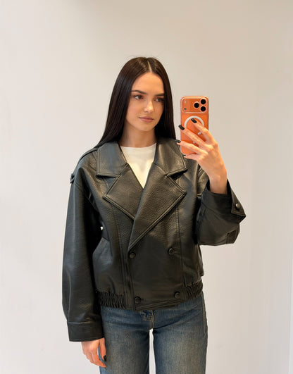 GEACA ECOPIELE 5559 NEGRU ONE SIZE