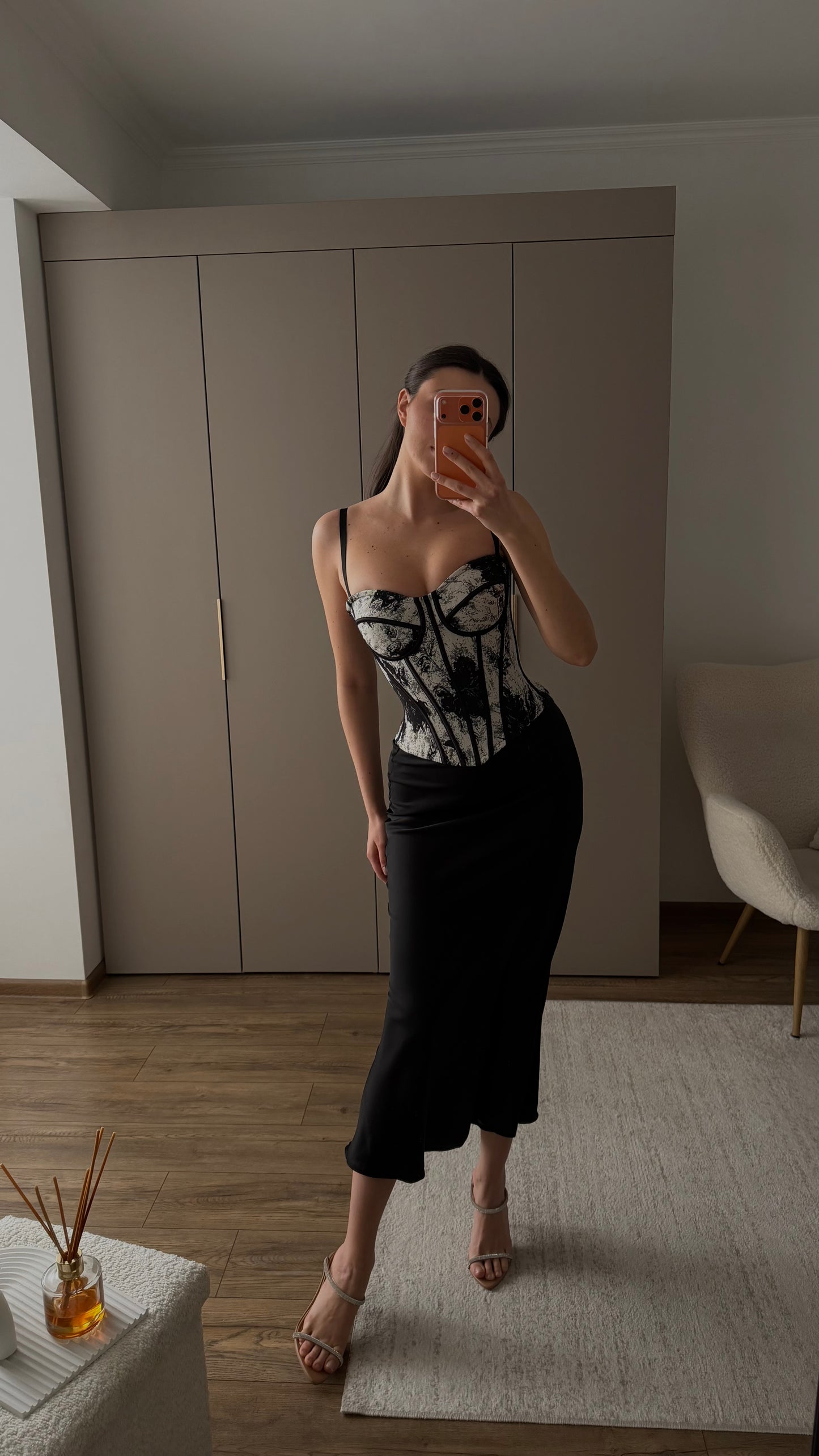 CORSET 6028 NEGRU