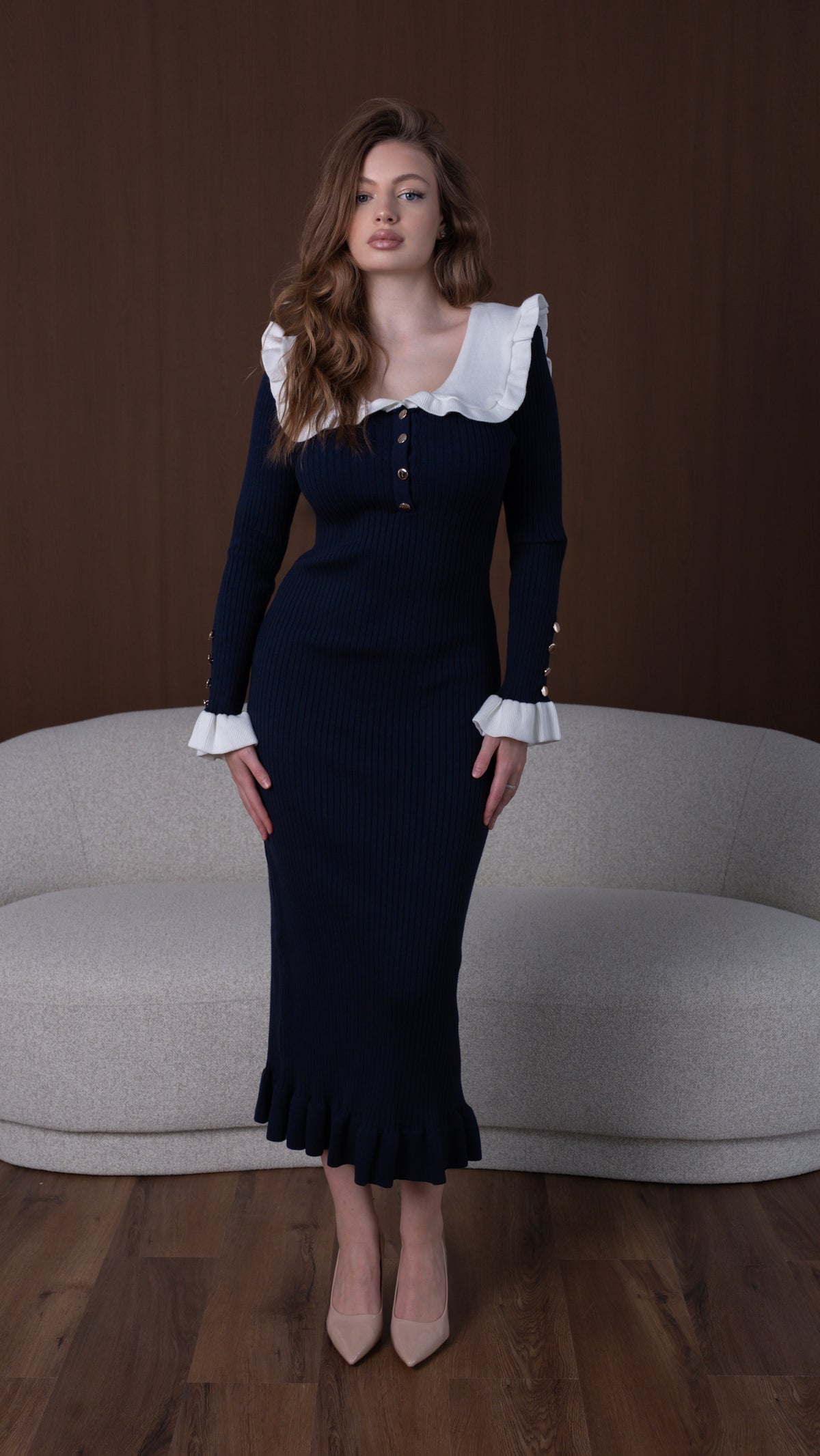 Rochie tricotata one size (90467)
