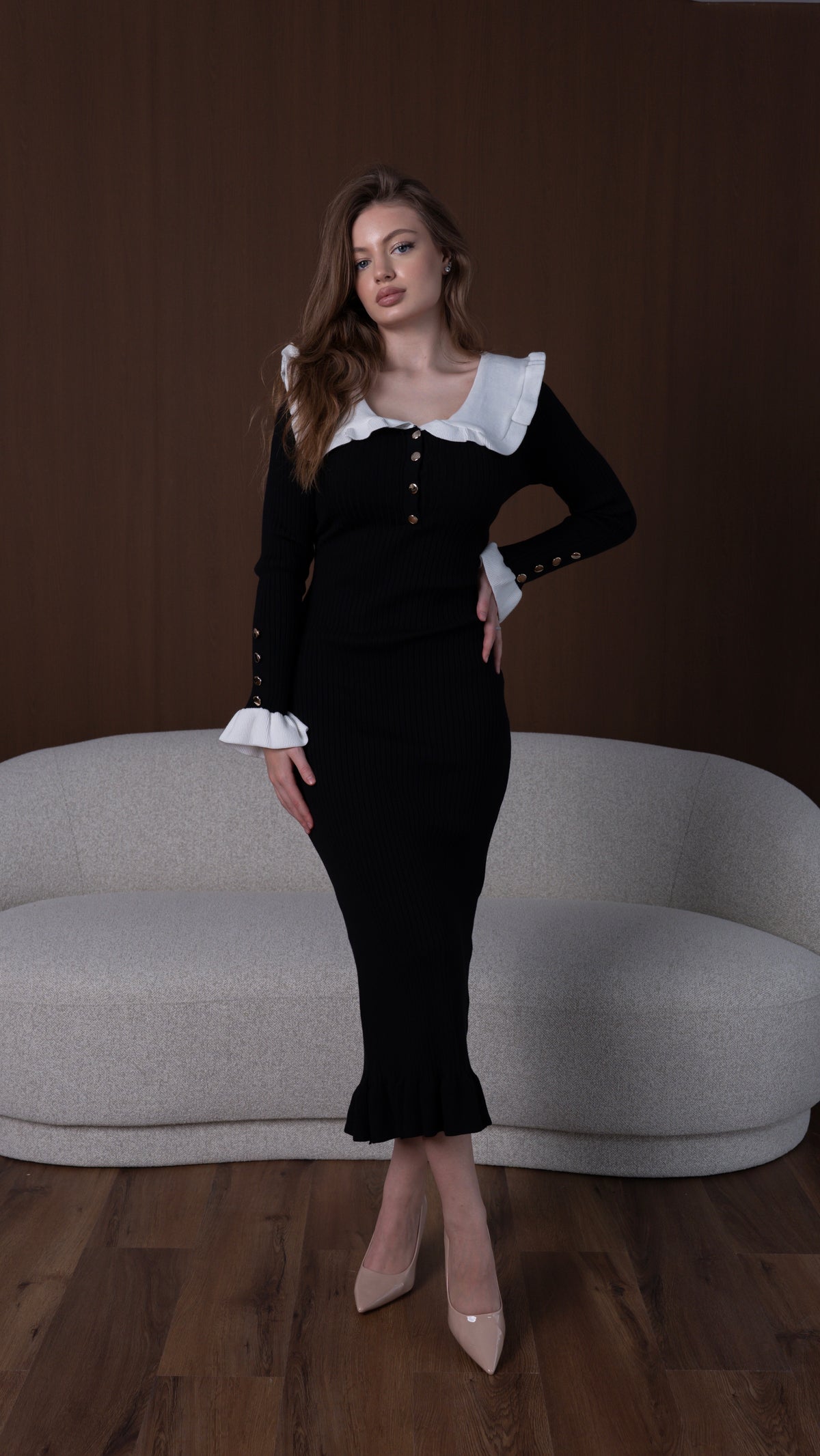 Rochie tricotata one size (90467)