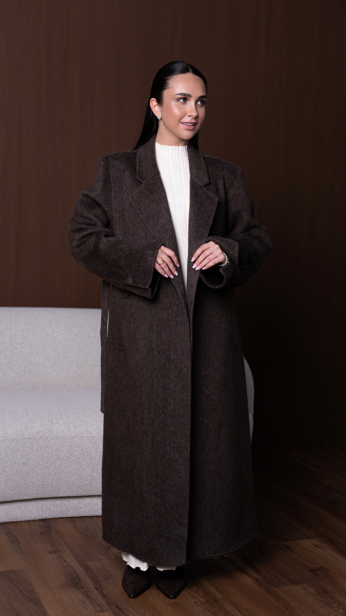 Palton maxi / Lână (12621)
