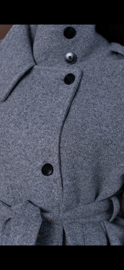 Jachetă tip palton One size (9816)